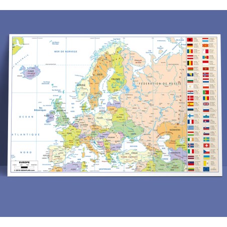 Calendrier 12 mois verso
