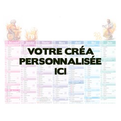 Forfait Quadri R/V - calendrier