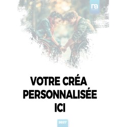 Couverture agenda quadri recto/verso