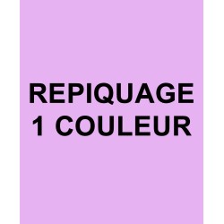 Repiquage 1 couleur